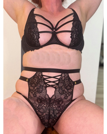 Schwarzes Sexdessouset