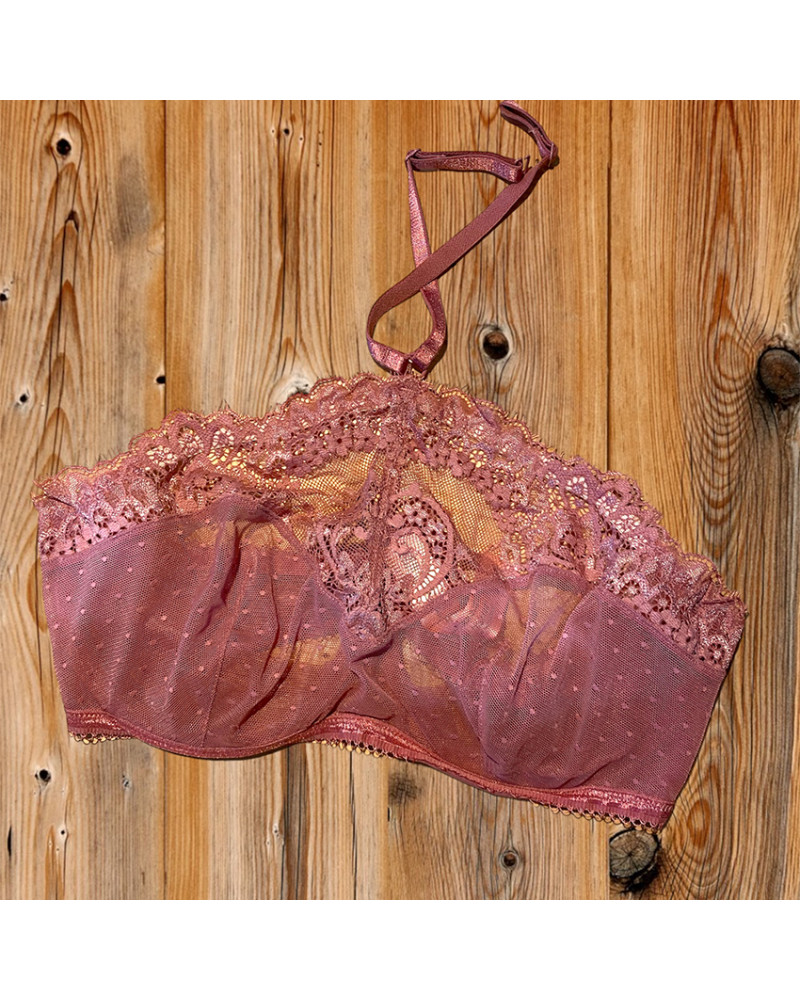 Spitzen-BH Neckholder "Rosa"