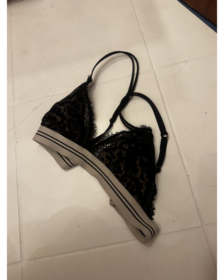 old worn designer bra 