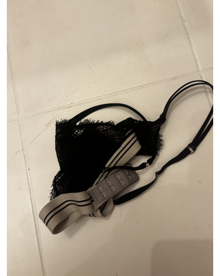 old worn designer bra 