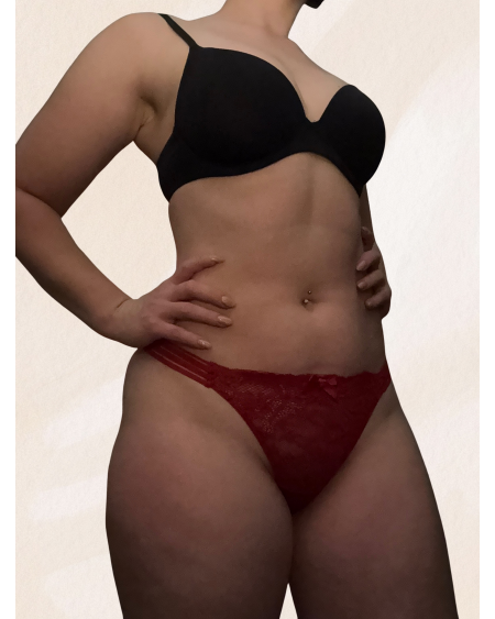 Getragener Slip – diskret & natürlich