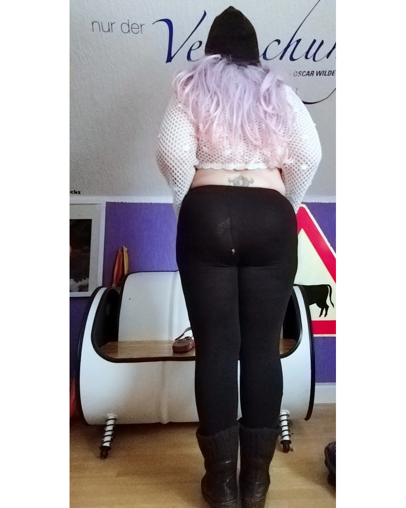 Durchgepinkelte leggings 