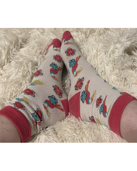 Bunte verspielte Socken