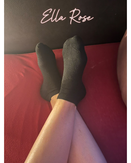 Getragenen Socken von Ella Rose
