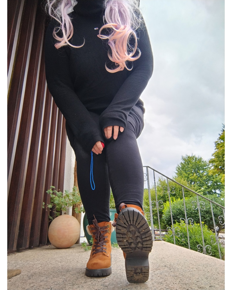 Schuhe mit Anweisungen 