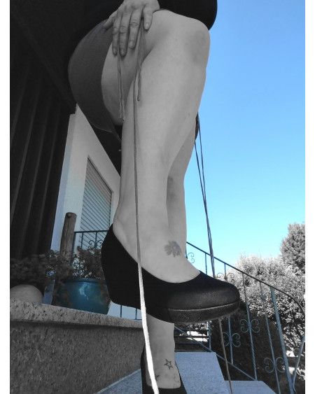 Geile Schuhe mit Anweisungen 