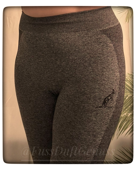 Sportleggings ohne Slip getragen 