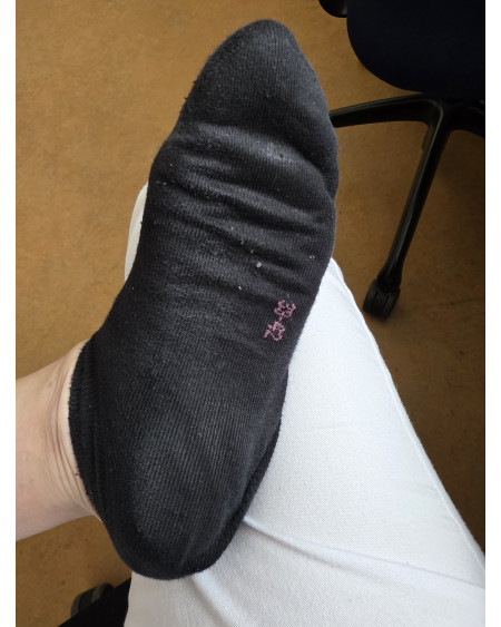 1 Woche Sneakerssocken schwarz