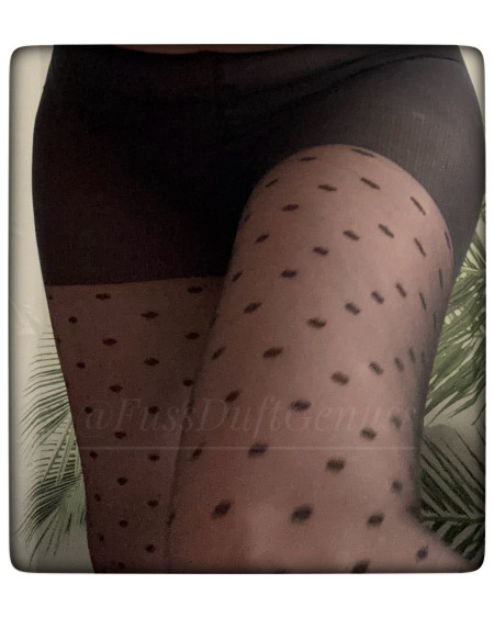 Nylonstrumpfhose 24 Std. getragen 