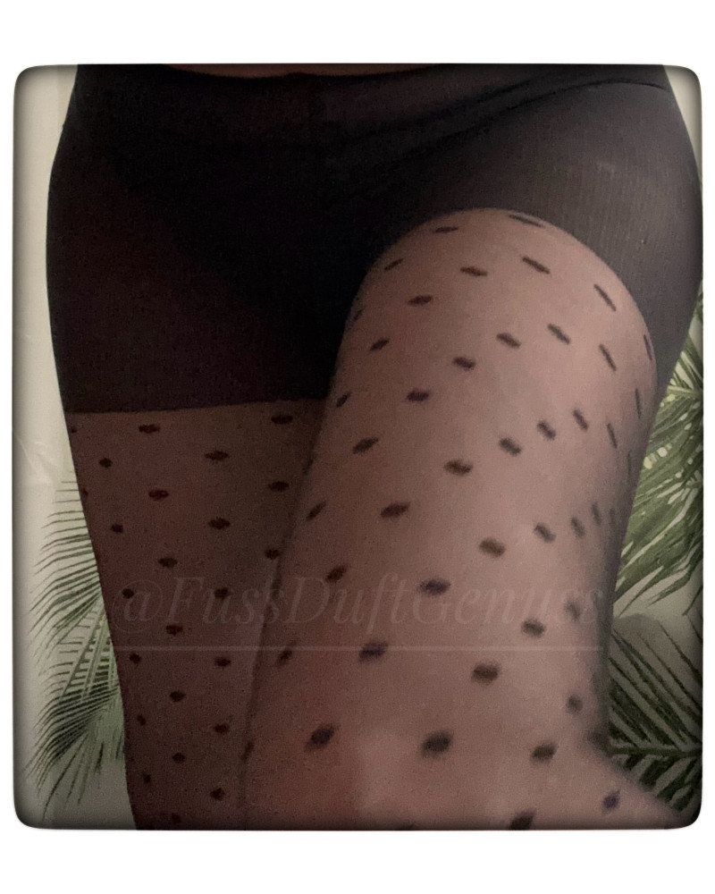 Nylonstrumpfhose 24 Std. getragen 