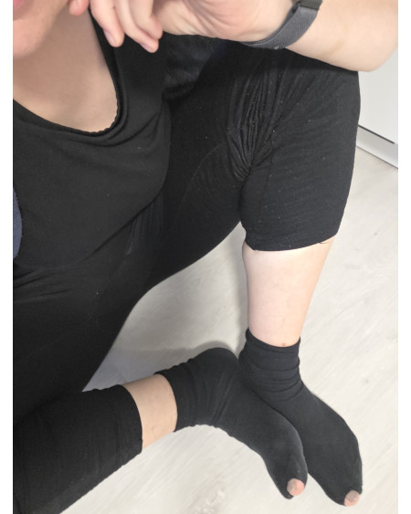 Meine ewig getragen Socken mit Löchern mindestens 14 Tage getragen 