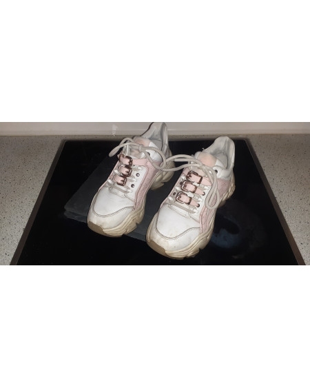 BUFFALO MH X BUFFALO BINARY SNEAKER [WHITE ROSE] Gr.38 